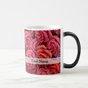 Rosa Rose Verwandlungstasse