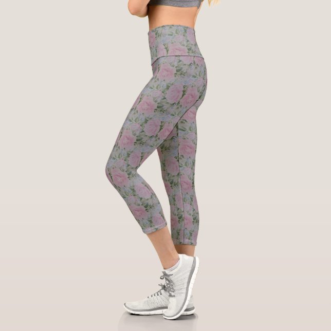 Rosa Rose Vintag Capri Leggings (Links)