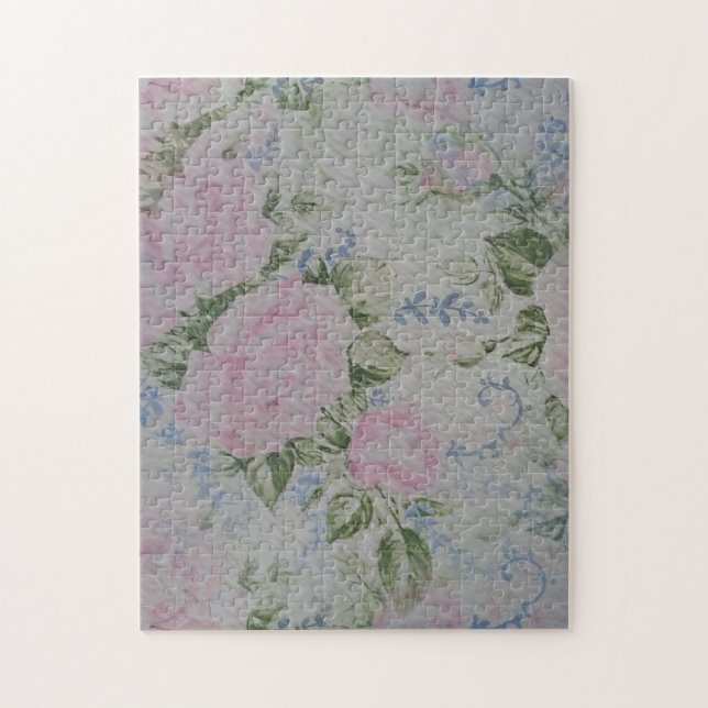 Rosa Rose Vintag Puzzle (Vertikal)