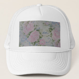 Rosa Rose Vintag Truckerkappe