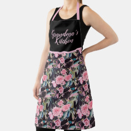 Rosa Rose Vintage Rose Schürze