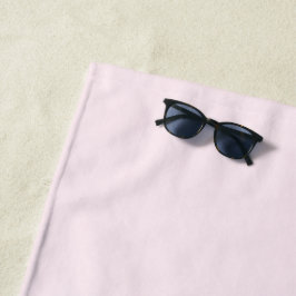 Rosa Rose Weichweich weißes Pastellfarben Strandtuch