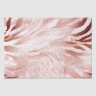 Rosa Rose Zebra Seidenpapier