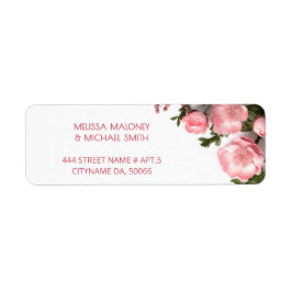 Rosa Rosen 3D-Blumen | Hochzeit