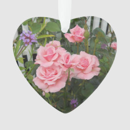 Rosa Rosen Akryllisch Ornament