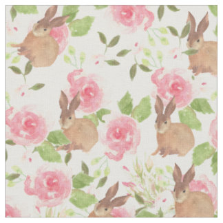 Rosa Rosen-Blumen braunes Stoff
