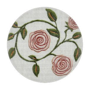 Rosa Rosen - Charles Rennie Mackintosh Schneidebrett