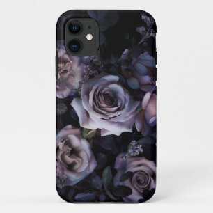 Rosa Rosen Dunkel & Schwermütig Case-Mate iPhone Hülle