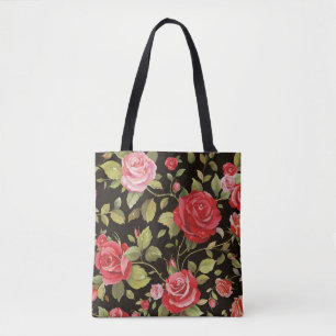 Rosa Rosen: elegantes Blumenmuster.