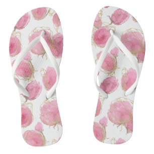 Rosa Rosen Flip Flops