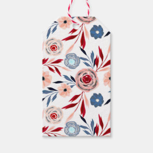 Rosa Rosen Geschenkanhänger