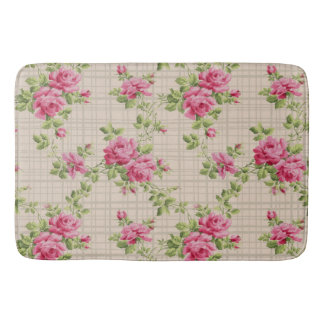 Rosa Rosen Handgemalt Bath Mat Badematte