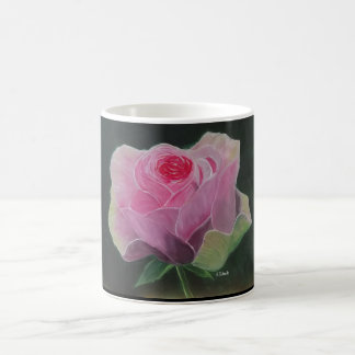 Rosa Rosen-Kaffee-Tasse Tasse
