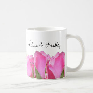 Rosa Rosen-Knospen-Tasse Tasse