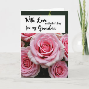 Rosa Rosen Liebes Tag Karte