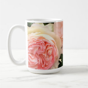 Rosa Rosen Mutter der Braut Kaffeetasse