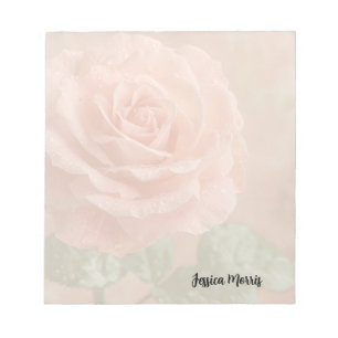 Rosa Rosen Notizblock