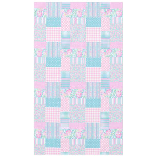 Rosa Rosen, Schmetterlinge Imitate Patchwork Table Tischdecke
