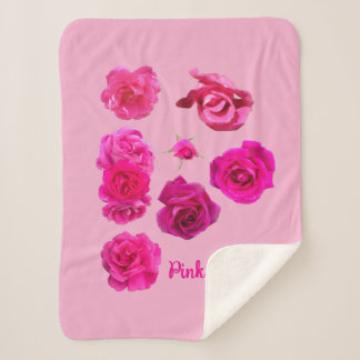 Rosa Rosen Sherpadecke