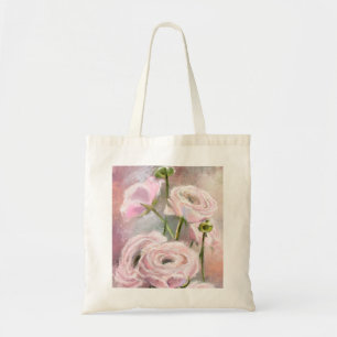 Rosa Rosen - Speziell für Sie - Originalgemälde Tragetasche