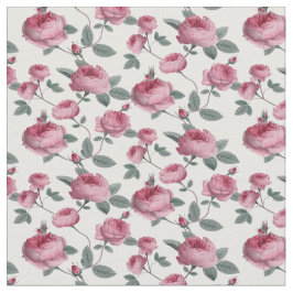 Rosa Rosen Stoff