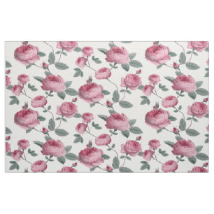 Rosa Rosen Stoff