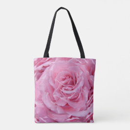 Rosa Rosen-Strudelentwurf Taschen-Tasche