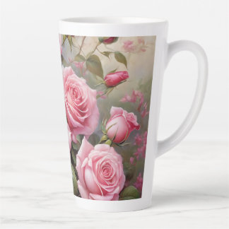 Rosa Rosen Vintage Milchtasse