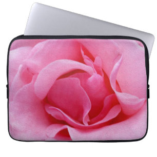Rosa Rosenblätter Laptopschutzhülle