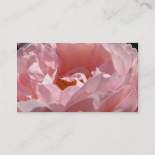 Rosa Rosenblüten-Geschäftskarten Floral Visitenkarte