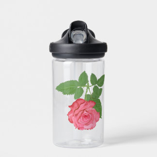 Rosa Rosenflasche Trinkflasche