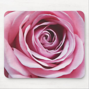 Rosa Rosengarten Blume Romantische Aquarellblumen Mousepad