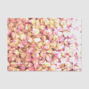 Rosa Rosenknospen Foto drucken benutzerdefiniertes Seidenpapier