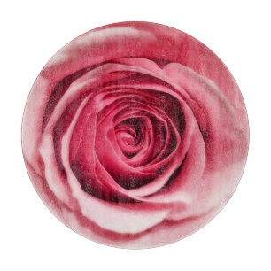 Rosa Rosenschleifscheibe Schneidebrett