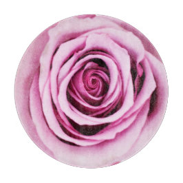 Rosa Rosenschleifscheibe Schneidebrett