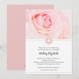 Rosa Rosenweihe, Taufen Einladungen