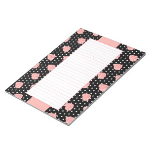 Rosa Roses Notepad Notizblock