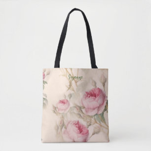 Rosa Roses Tote Beutel Custom Mama Gift