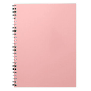 Rosa Rosette Solid Color Pastel Print Notizblock