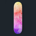 Rosa Rot Blau Lila Gelb Grün Modern Abstrakt Skateboard<br><div class="desc">Rosa Rot Blau Lila Gelb Grün Moderne Abstrakte Art Template Trendy Leere Skateboard.</div>