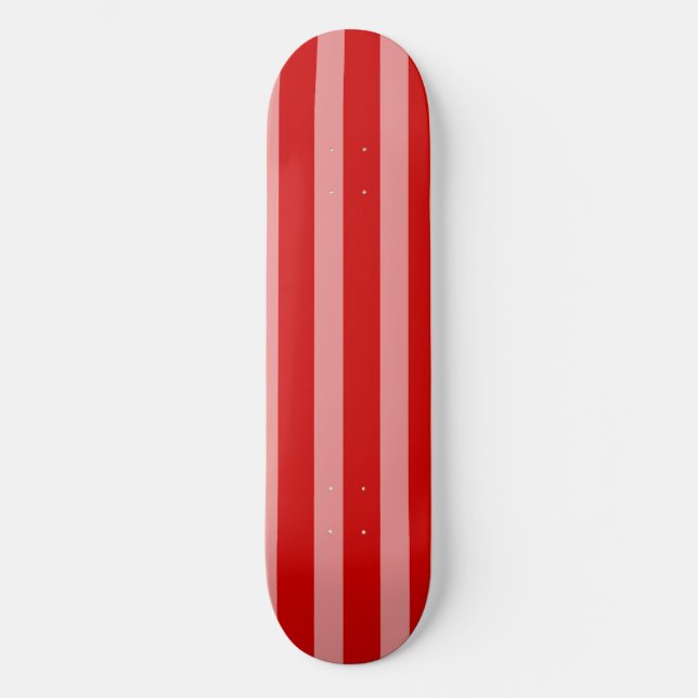 Rosa Rot  Skateboard (Vorderseite)