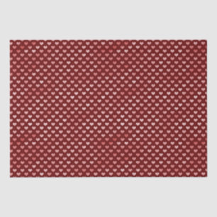 Rosa Rote Herzen Ombre Seidenpapier