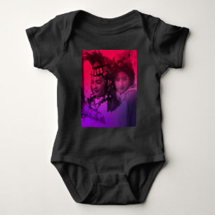 Rosa Rote Maghreb Ouled Naïl Berber Girl Female Baby Strampler