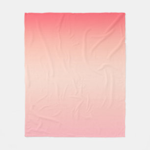 Rosa, rote und gelbe Hintergrundfarbe Fleecedecke