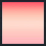 Rosa, rote und gelbe Hintergrundfarbe Poster<br><div class="desc">Rot-gelb- und rosa-ombre-Farben.</div>