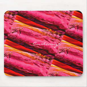 rosa/roter Maui-Welle Thunder_Cove Mousepad