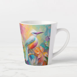 Rosa Roter Vogel Milchtasse