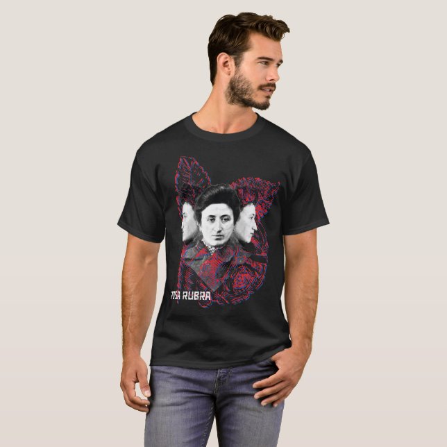 Rosa Rubra 3D T-Shirt (Vorne ganz)