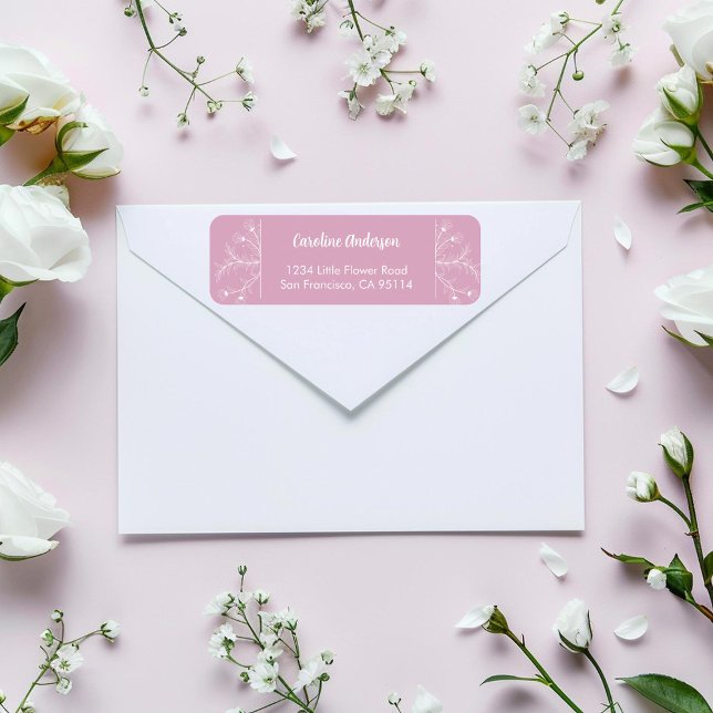 Rosa Rücksendeadresse (Von Creator hochgeladen)