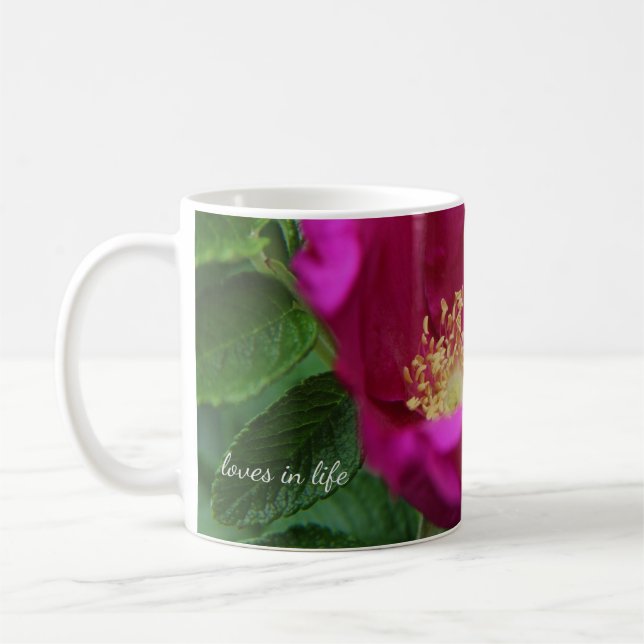 Rosa Rugosa Up-nah Kaffeetasse (Links)